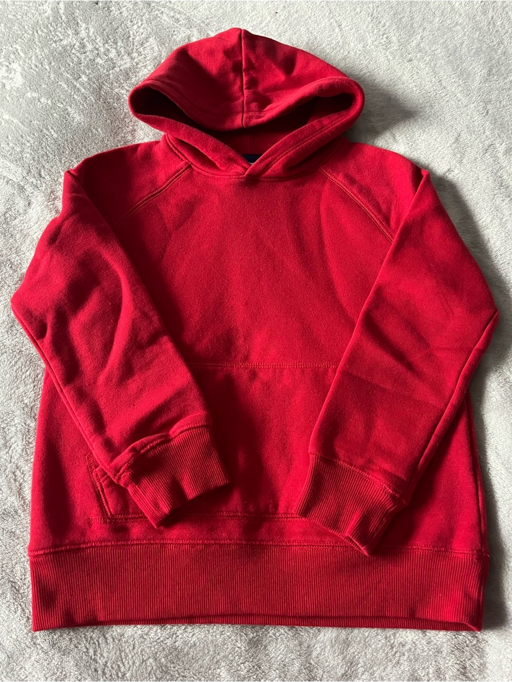Amazon Essentials Men's Red Pullover Hoodie